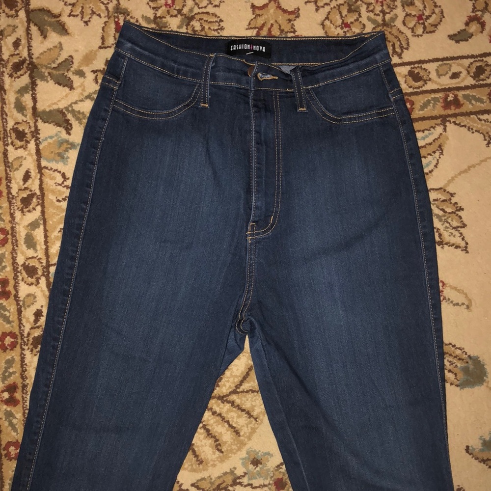 Fashion nova skinny jeans high raised